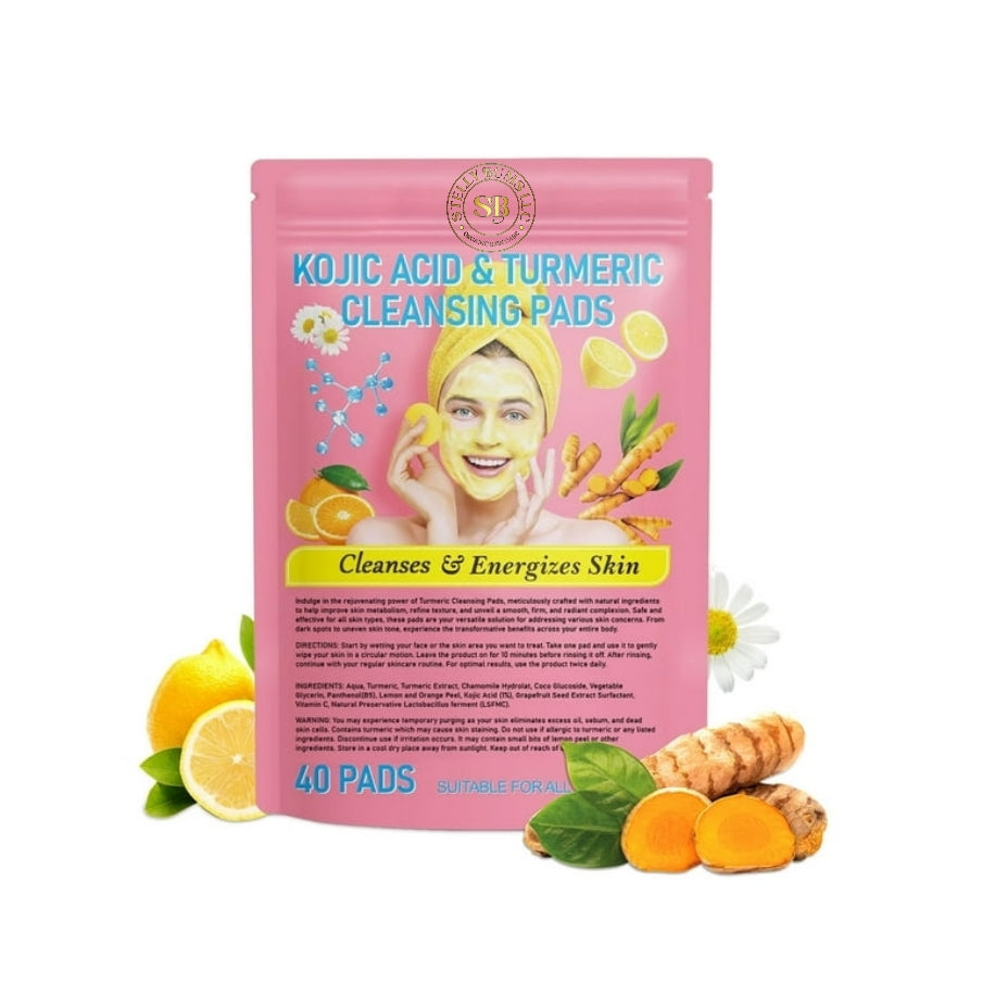 Kojic Acid & Turmeric cleansing Pads