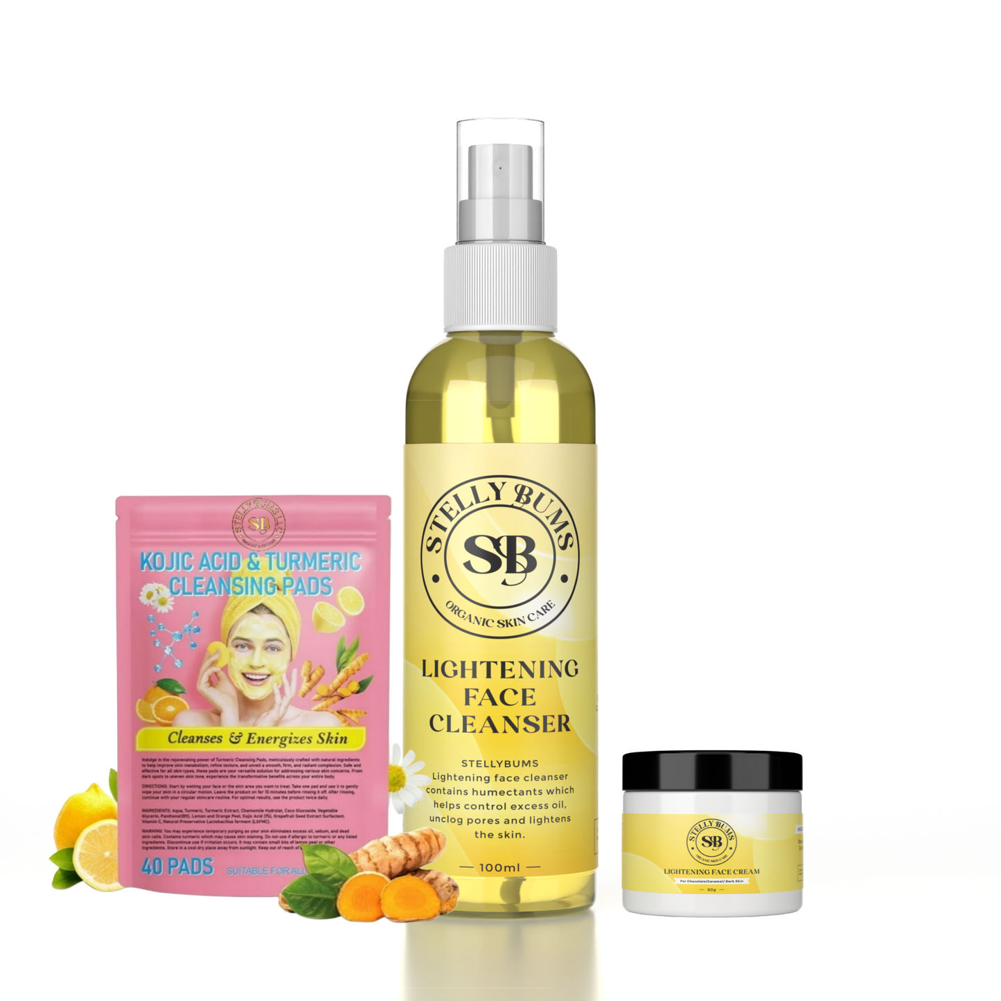 Lightening face set