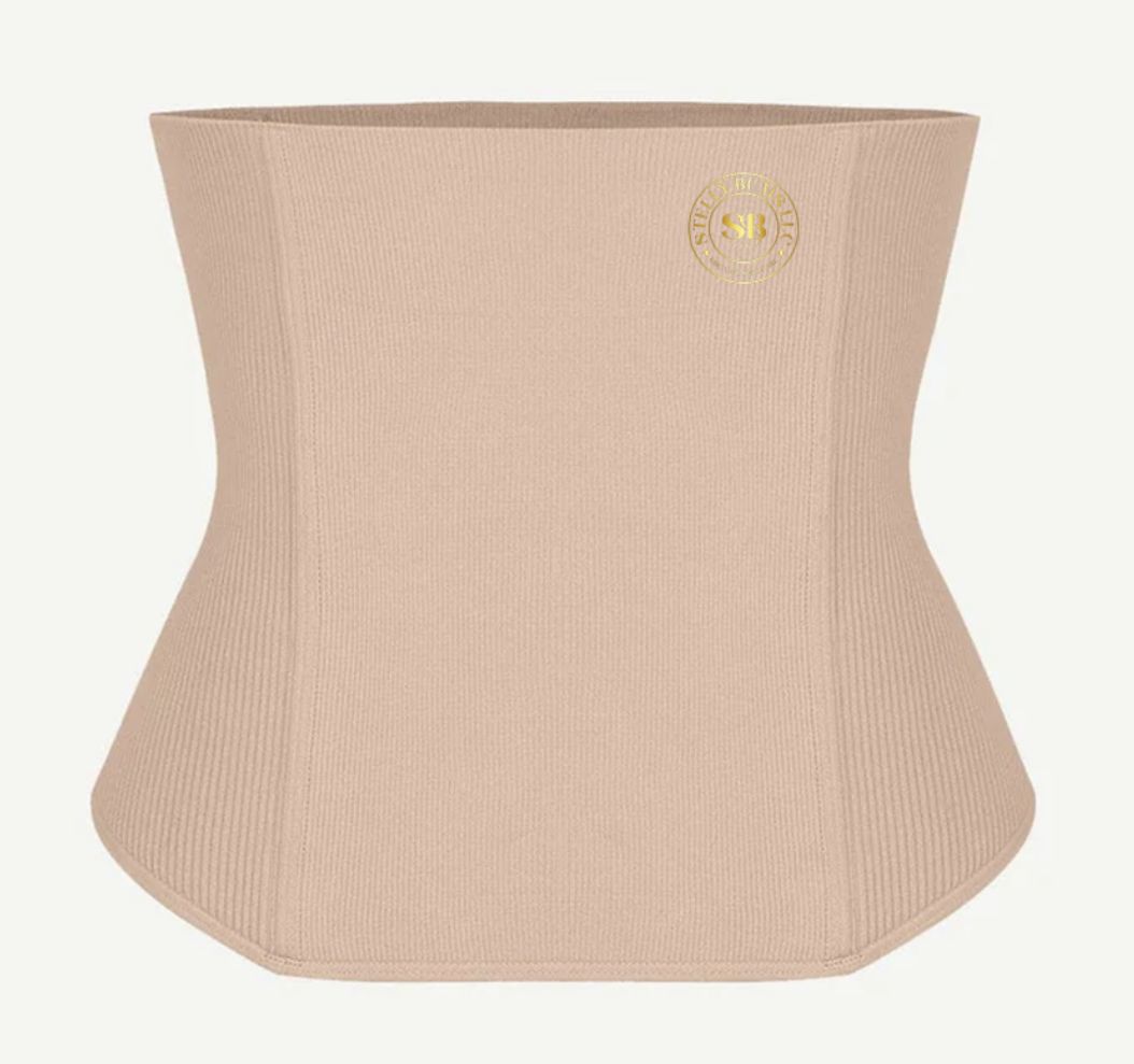 Seamless 4 Steel Bones Tummy Control Waist Cincher M- 3XL