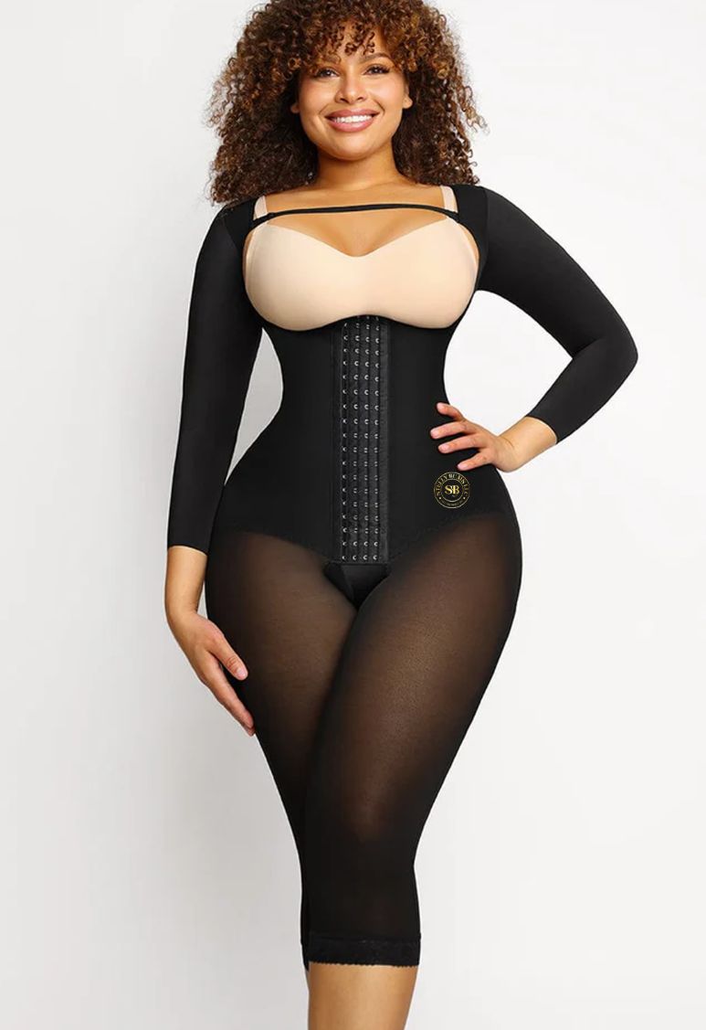 U- Shaped Free Cutting Cuff Design Postsurgical Breast Butt Lifting ShapeWear. S, M, L, XL, 2XL, 3XL
