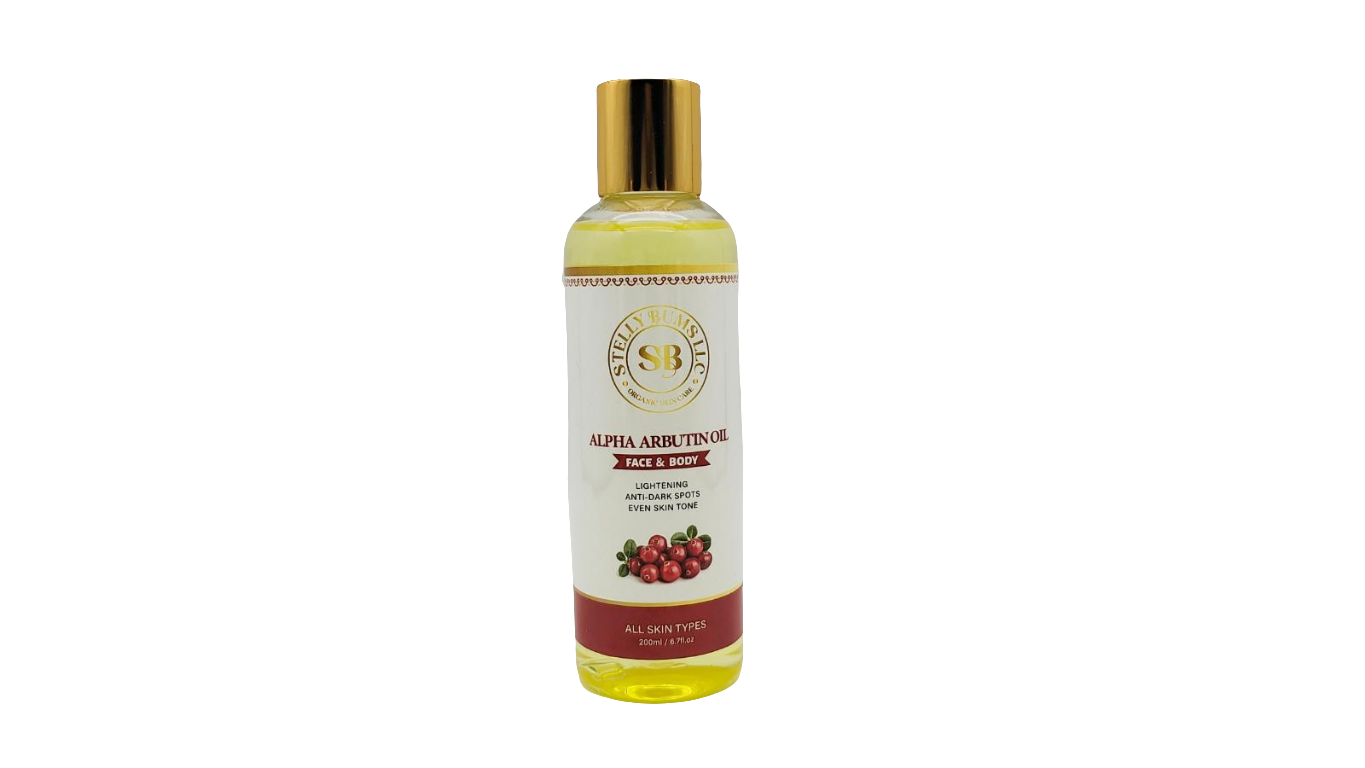 Alpha Arbutin lightening body oil