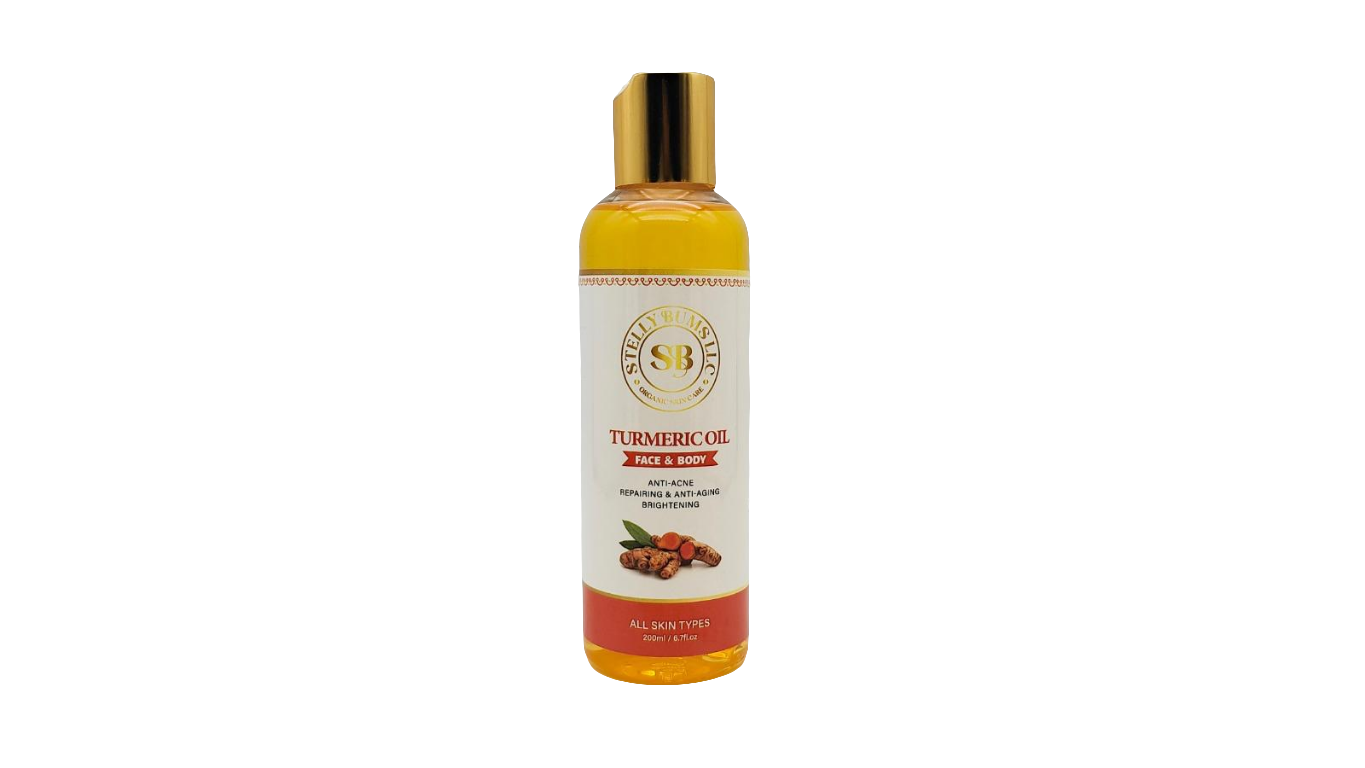 Turmeric brightening oil